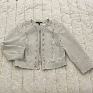 White House Black Market leather jacket. Size M.